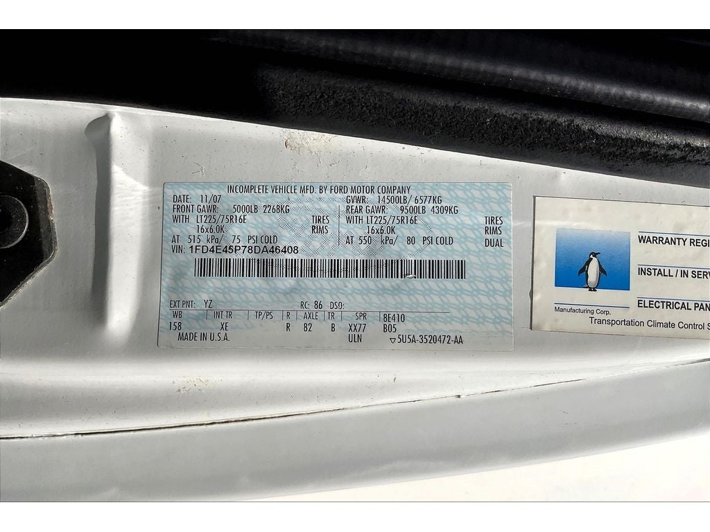 2008 Ford E-450 Super Duty Base