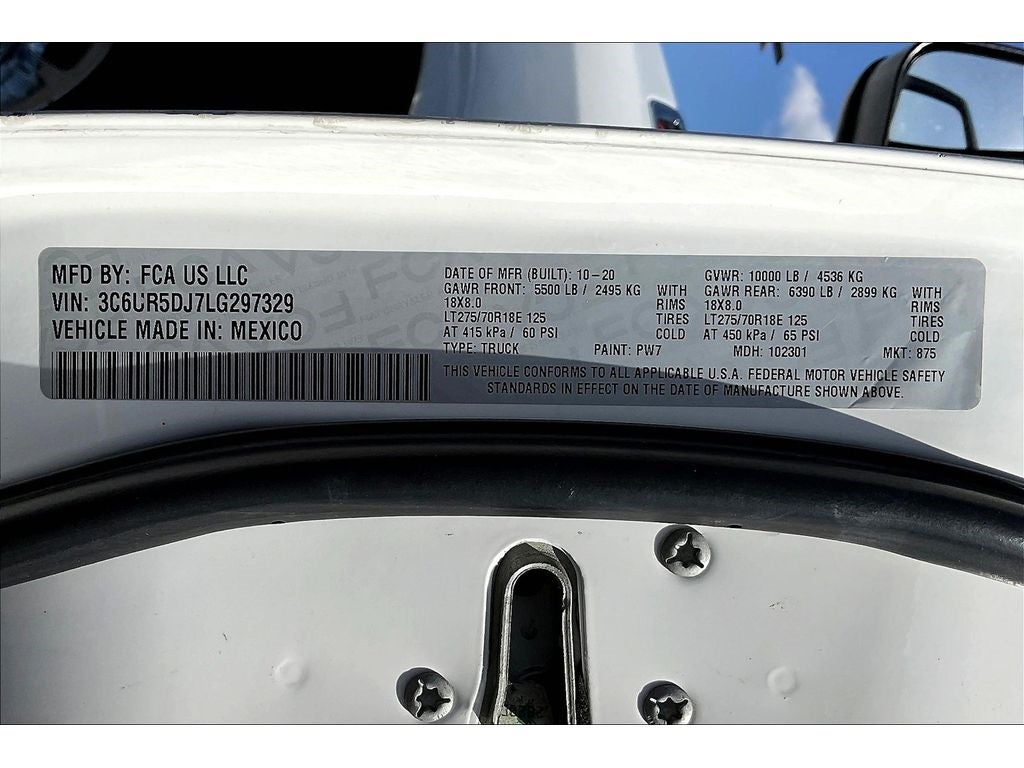 2020 RAM 2500 Big Horn