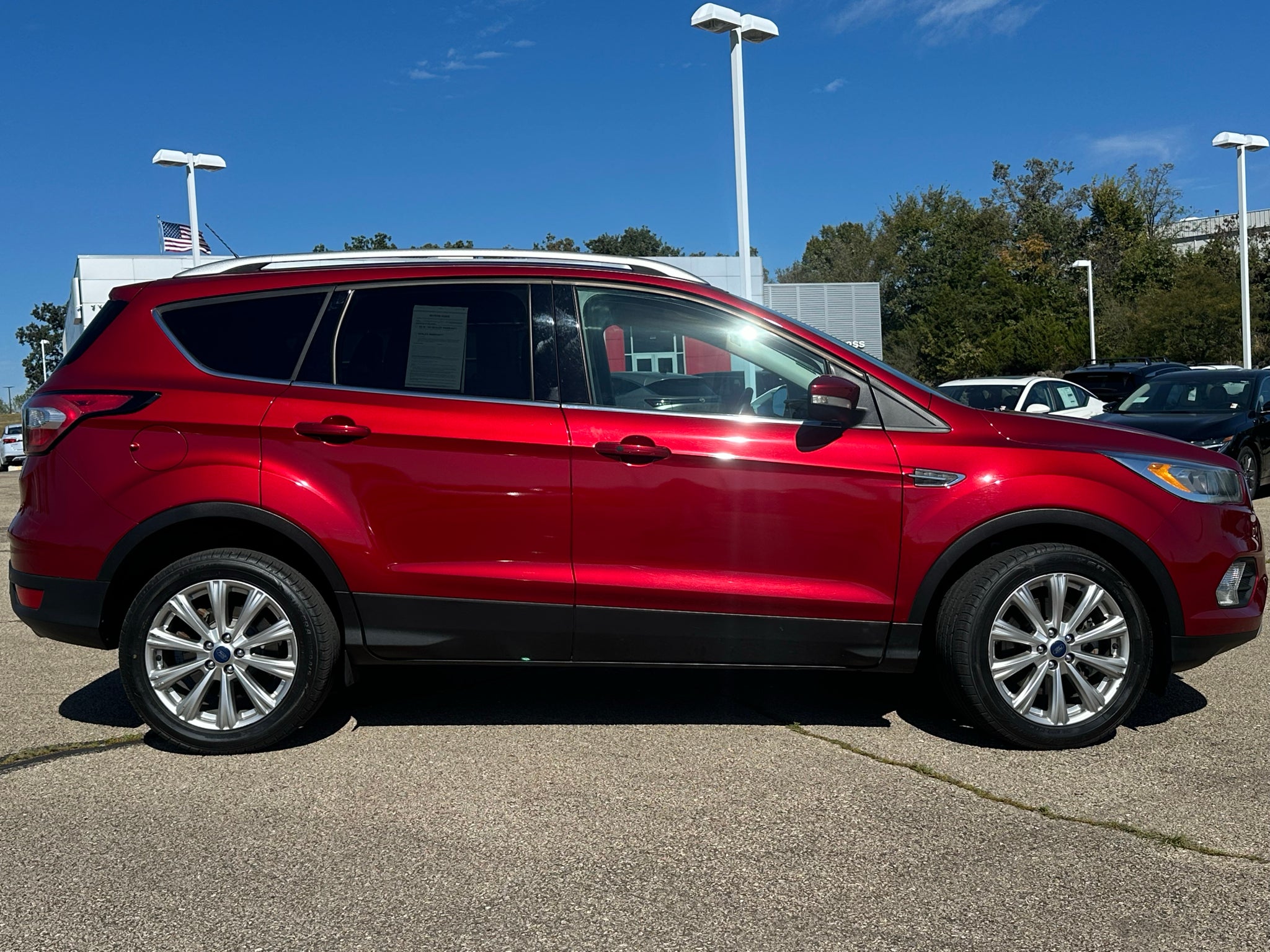 Used 2017 Ford Escape Titanium with VIN 1FMCU9J93HUD11005 for sale in Rolla, MO